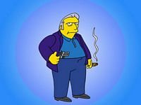 pic for fat tony - simpsons